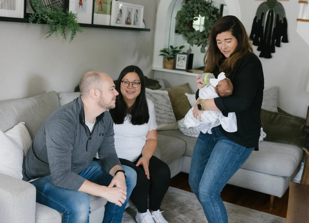 Postpartum Doula - Amanda Nafey - Newborn Care - Maternal Recovery - The Family Trimester - Doula Support Guidance